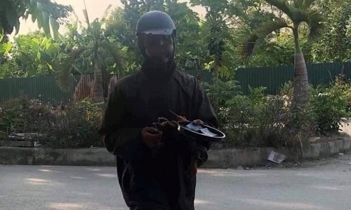 'Ăn mày mặt đen' xuất hiện ở nhiều nơi khiến người dân hoang mang