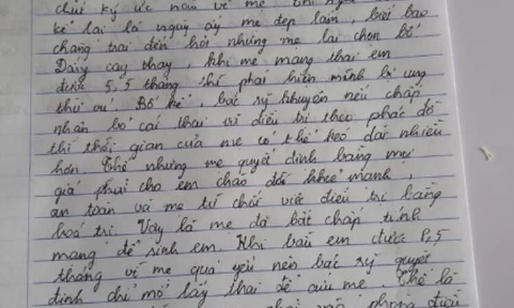 Rớt nước mắt bài văn kể về người mẹ đã khuất của học sinh lớp 7