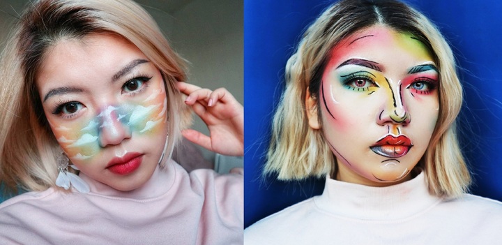 Cô nàng 9x du học sinh Hungary xinh đẹp với tài năng vẽ mặt đáng nể