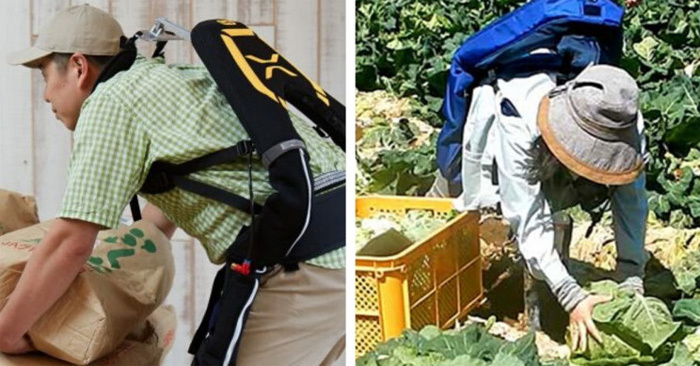 Chiếc áo 'thần kì' giúp người già Nhật Bản làm việc khỏe như thanh niên