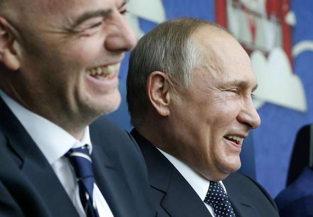 Video kết quả Nga 2-0 New Zealand: Tổng thống Putin cười hạnh phúc