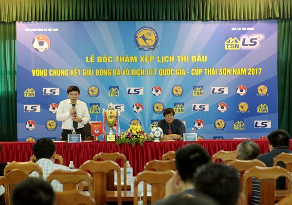 Vòng chung kết U17 Quốc gia 2017: HAGL chung bảng PVF, Hà Nội FC