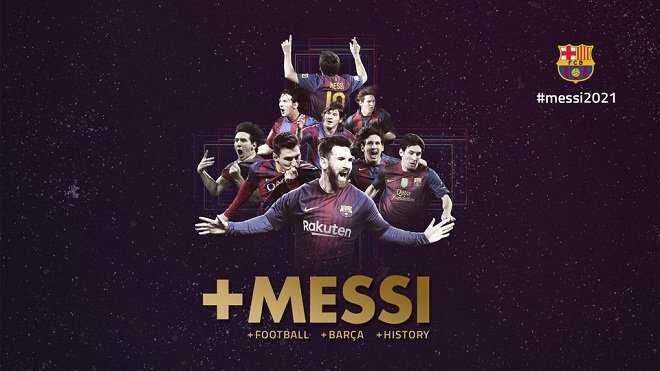 Chính thức: Messi gia hạn hợp đồng với Barca đến năm 2021