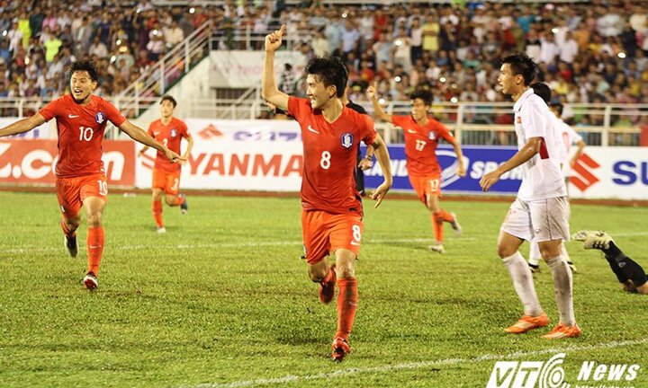 Trực tiếp U22 Việt Nam vs U22 Hàn Quốc vòng loại U23 châu Á 2018