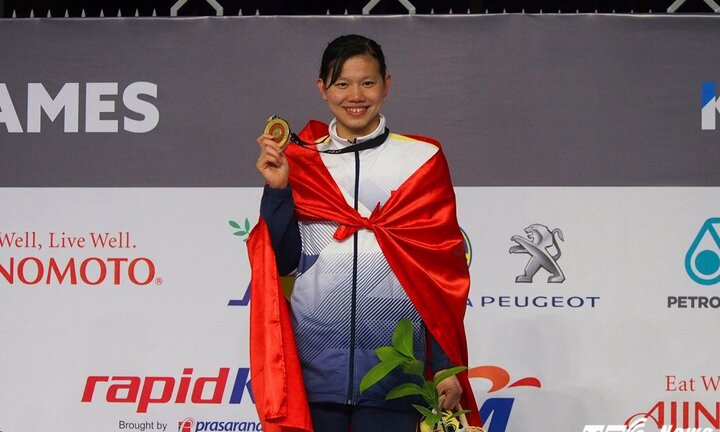 Ánh Viên giành HCV SEA Games thứ 2, phá sâu kỷ lục