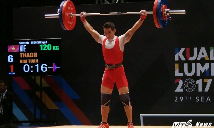 Trực tiếp SEA Games 29 ngày 28/8: Thạch Kim Tuấn, Trịnh Văn Vinh giành HCV cử tạ