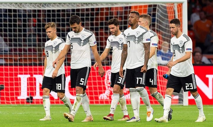 Thua thảm Hà Lan, tuyển Đức có nguy cơ bị gạt khỏi nhóm 'ông lớn' châu Âu
