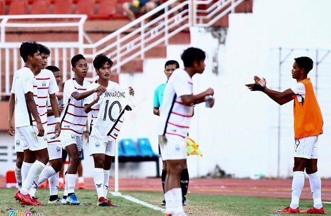 Đánh bại U18 Việt Nam, U18 Campuchia được thưởng lớn