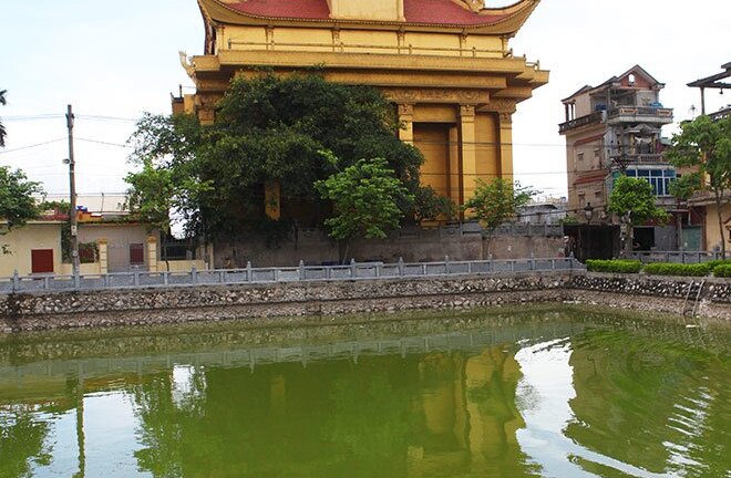 Khám phá 'kim tự tháp' khổng lồ giữa 'làng tỷ phú' quê lúa