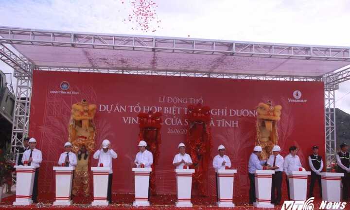 VinGroup khởi công tổ hợp biệt thự nghỉ dưỡng đẳng cấp tại Hà Tĩnh
