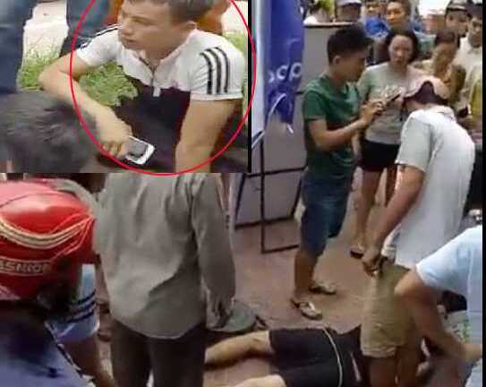 Hàng trăm người dân vây bắt tên trộm trên quốc lộ