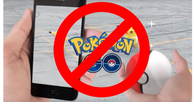 Cán bộ, chiến sỹ công an huyện bị cấm chơi Pokemon Go