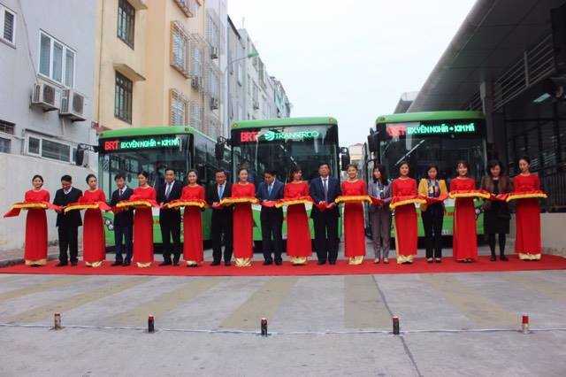 Hà Nội khai trương tuyến buýt nhanh BRT