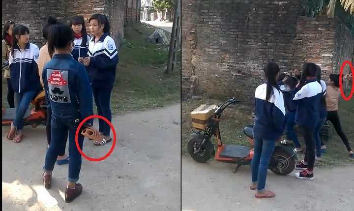 Đã tìm ra nhóm nữ sinh Bắc Giang cầm gạch đánh vào đầu bạn