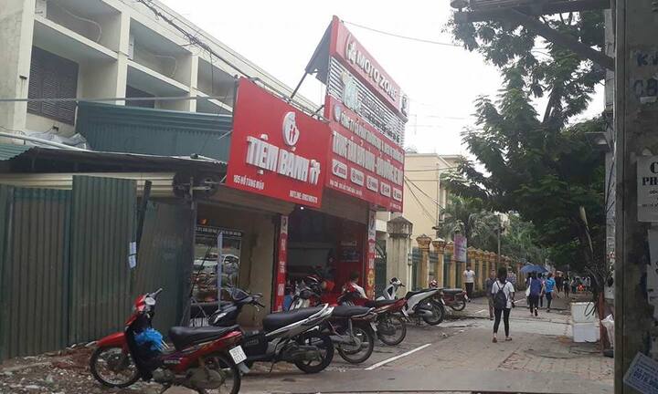 Điều tra thông tin bắn nhau ở tiệm sửa xe trên phố Hà Nội