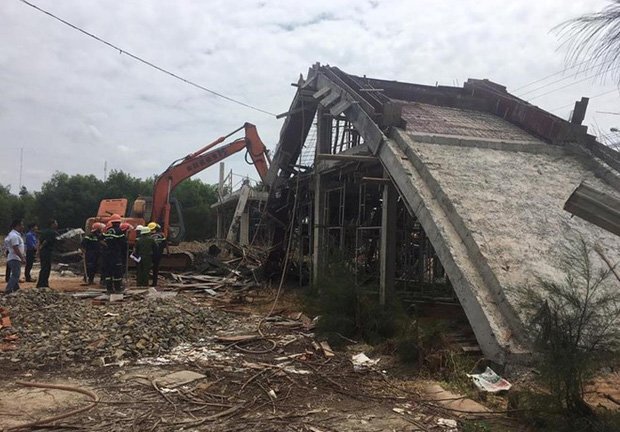 Sập cầu đang thi công, 3 công nhân chết thảm ở Tuyên Quang