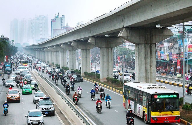 Dự án đường sắt Cát Linh - Hà Đông lại chậm tiến độ vì thiếu vốn