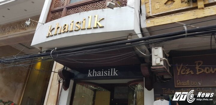 Đề nghị truy tố vụ Khaisilk: Cửa hàng Khaisilk 113 Hàng Gai giờ chỉ còn cái vỏ