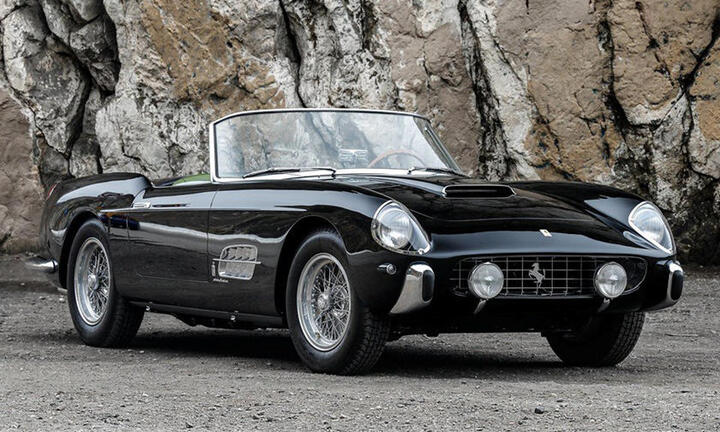 Đấu giá 'siêu phẩm' Ferrati Cabriolet GT Series 1 đời 1958 cực hiếm