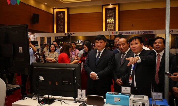 Ảnh: Triển lãm thiết bị và công nghệ Phát thanh - Truyền hình