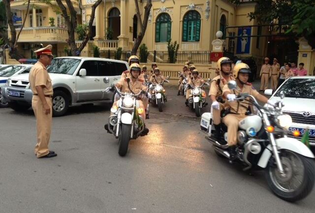 Công an TP Hà Nội sáp nhập 2 phòng CSGT