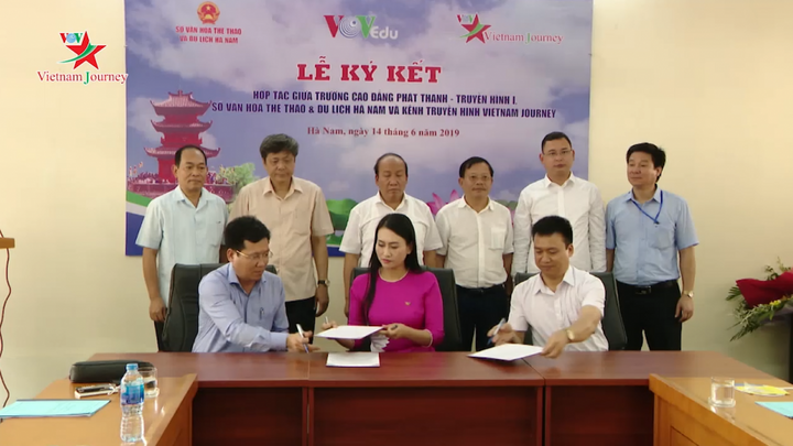 Vietnam Journey, VOVedu và Sở VHTTD tỉnh Hà Nam ký kết hợp tác