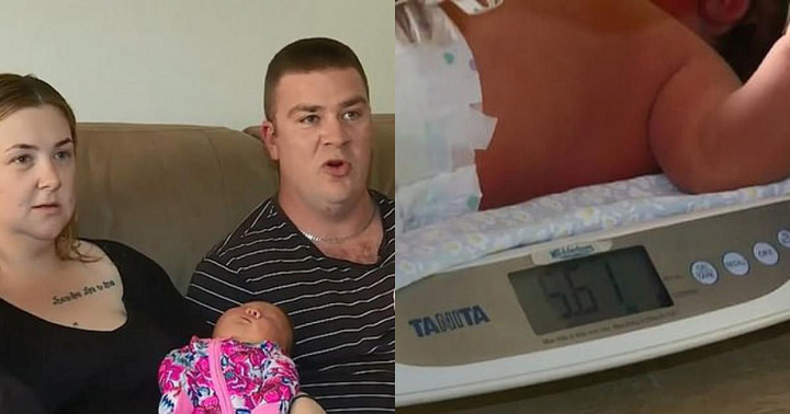 Video: Bé gái sinh thiếu tháng nặng gần 6 kg ở Australia
