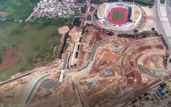 Toàn cảnh đường đua ô tô F1 ở Hà Nội sau 7 tháng thi công