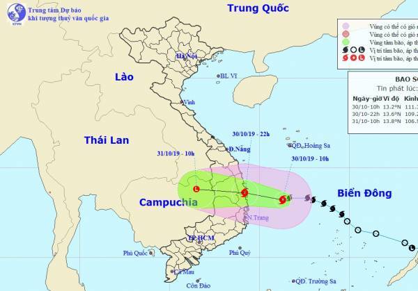 Video: Bão số 5 gây mưa rất lớn ở Trung Bộ và Tây Nguyên