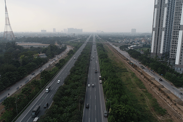 Video: Chi gần 40 tỷ đồng mở rộng Đại lộ Thăng Long, tăng thêm 4 làn xe