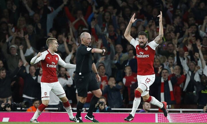 Thắng nghẹt thở, Arsenal tạm dẫn đầu Ngoại hạng Anh