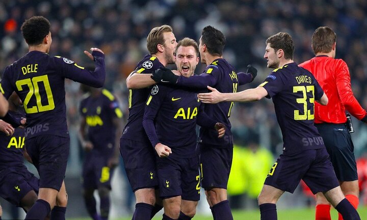 Kết quả Cúp C1 châu Âu: Eriksen rực sáng, Tottenham suýt tạo địa chấn trước Juventus