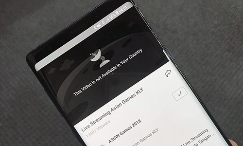 Bản quyền online siết chặt trước trận đầu của Việt Nam tại Asiad