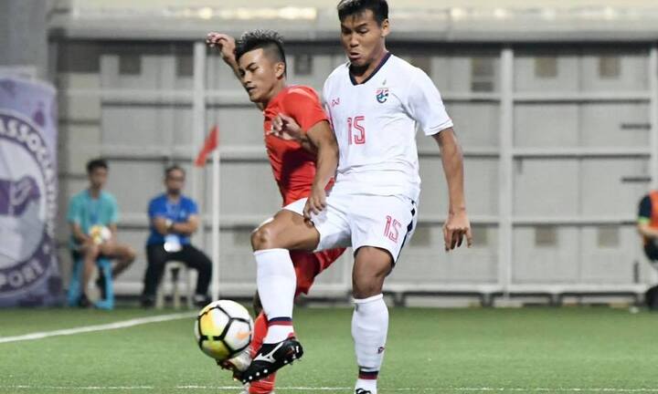 Sau thất bại tại King's Cup, Thái Lan lại thua đau ở giải trẻ