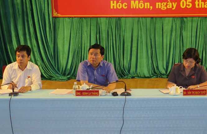 Ông Đinh La Thăng: Nếu còn phá đường của dân thì thay nhà thầu khác