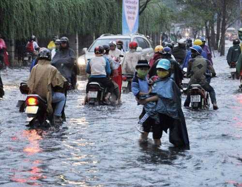 9 tuyến đường TP.HCM sẽ bị ngập do triều cường