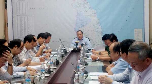 Họp khẩn đối phó bão số 7 Sarika mạnh nhất năm sắp đổ bộ, uy hiếp miền Trung