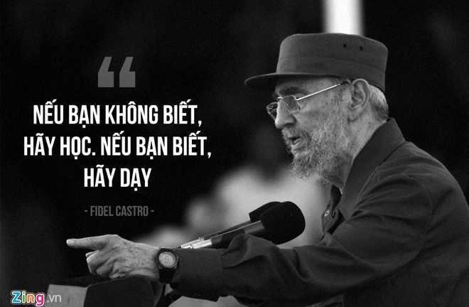Di sản giáo dục miễn phí của lãnh tụ huyền thoại Fidel Castro