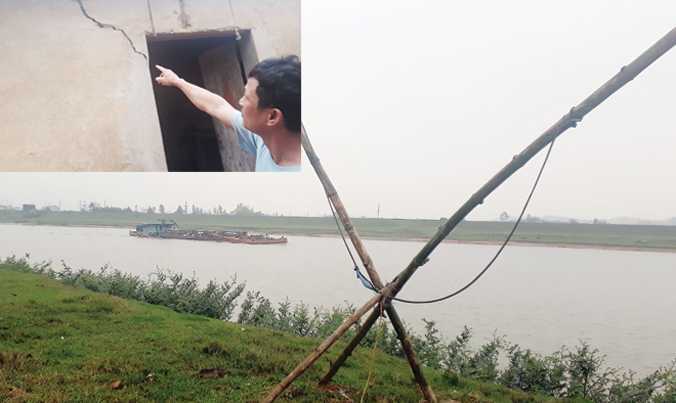 Dùng lại vũ khí thời tiền sử chiến đấu với 'cát tặc' trên sông Cầu