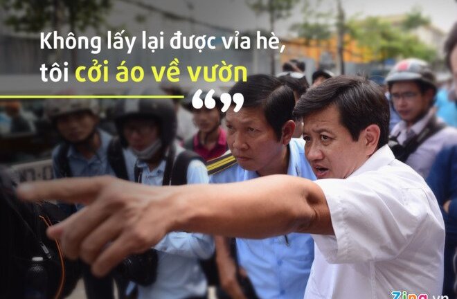 Ông Đoàn Ngọc Hải tiết lộ lý do không 'xuống đường' dẹp vỉa hè