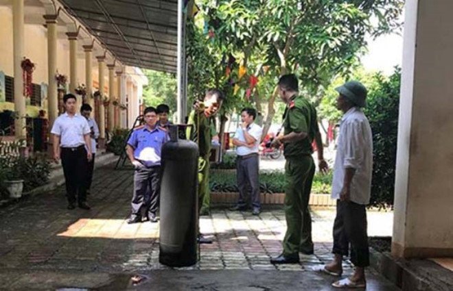 Bình gas trường mầm non phát hỏa, hơn 200 học sinh phải sơ tán