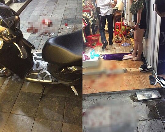 Khởi tố người chồng truy sát, chém vợ tới tấp trong shop quần áo giữa phố cổ Hà Nội