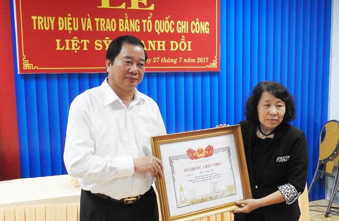 Sau 38 năm bị đồng đội sát hại, thiếu úy được công nhận liệt sĩ