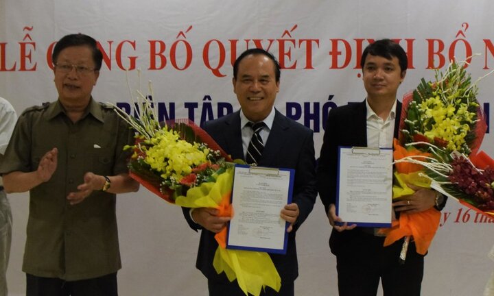 Bổ nhiệm Tổng biên tập và Phó Tổng biên tập Báo Sức khỏe cộng đồng