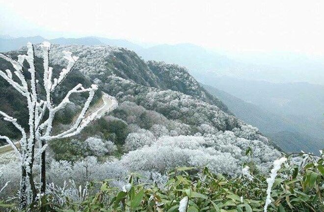 Miền Bắc rét đậm: Vùng núi cao dưới 5°C, nhiều nơi xuất hiện băng giá