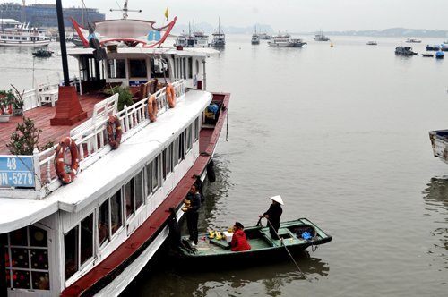 Đình chỉ hoạt động tàu du lịch để phương tiện khác đeo bám trên Vịnh Hạ Long