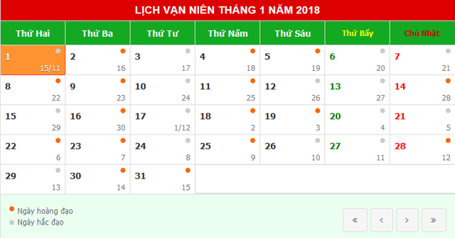 Công bố lịch nghỉ tết Dương lịch 2018 chính thức của người lao động