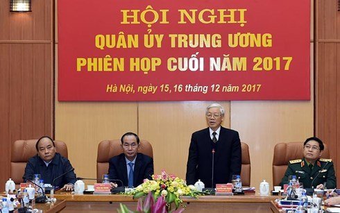 Tổng Bí thư: 'Quân đội phải làm gương cho các nơi khác'