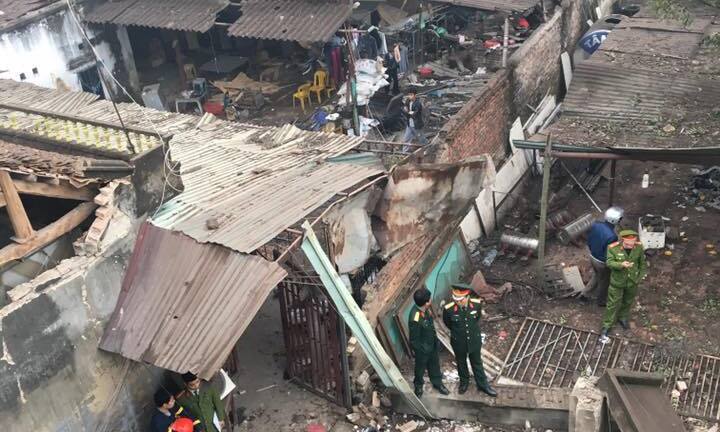 Hiện trường vụ nổ kinh hoàng khiến nhiều người thương vong ở Bắc Ninh