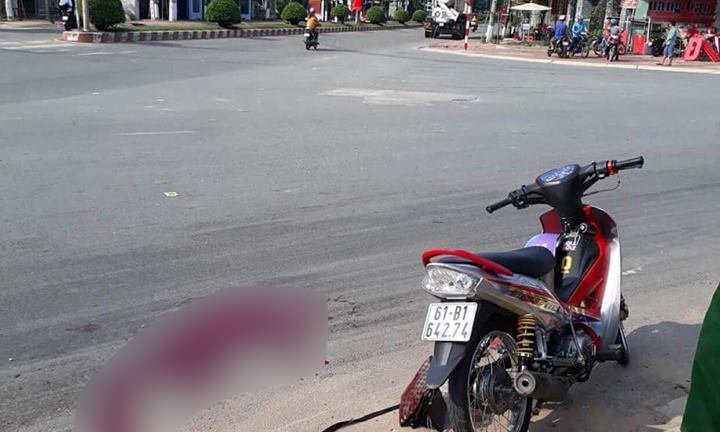 Xe tải cán chết nam sinh rồi bỏ chạy